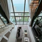 ห้องชุดปล่อยเช่า ห้องดูเพล็กซ์ วิวทะเล เดอะ ริเวียล่า จอมเทียน พั